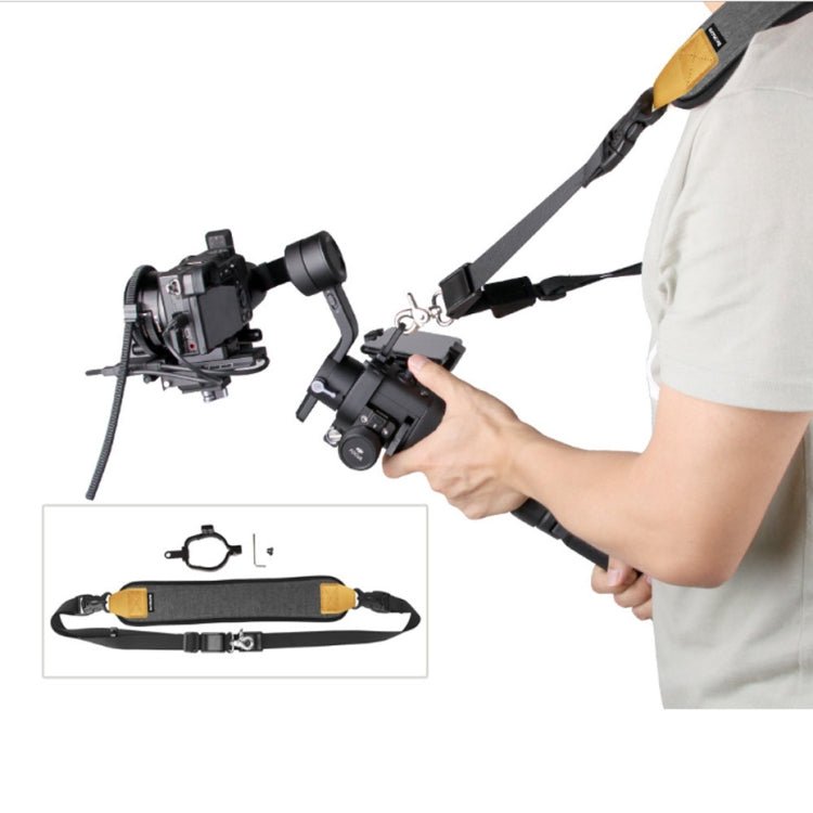 Sunnylife RO - Q9228 Handheld Gimbal Special Lanyard Shoulder Strap + Fixed Ring Hang Buckle for DJI RONIN - SC, For DJI RONIN - SC - ORIWHIZDJI & Insta360 AccessoriesDJI Ronin SeriesSunnylife
