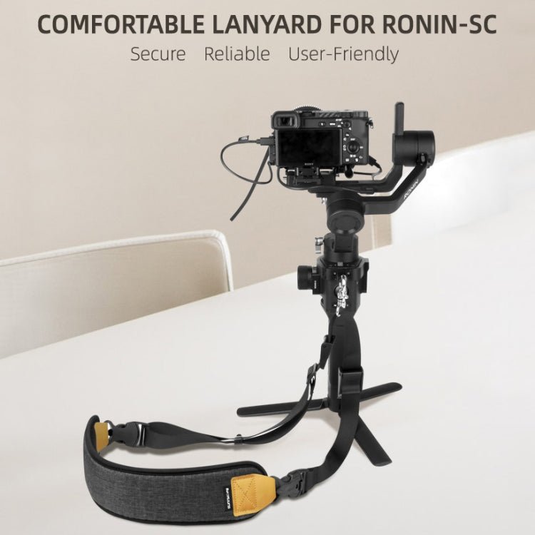 Sunnylife RO - Q9228 Handheld Gimbal Special Lanyard Shoulder Strap + Fixed Ring Hang Buckle for DJI RONIN - SC, For DJI RONIN - SC - ORIWHIZDJI & Insta360 AccessoriesDJI Ronin SeriesSunnylife