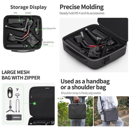 Sunnylife Storage Case Box Suitcase, For DJI RS 4 - ORIWHIZDJI & Insta360 AccessoriesDJI Ronin SeriesSunnylife