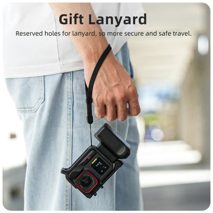 Sunnylife Street Photography Handle Ergonomic Hand Grip Quick Release Shutter Handle for Insta360 Ace Pro 2 / 1, For Insta360 Ace Pro 2 / 1 - ORIWHIZDJI & Insta360 AccessoriesInsta360 Ace SeriesSticks & Grips