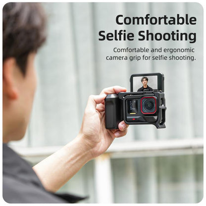 Sunnylife Street Photography Handle Ergonomic Hand Grip Quick Release Shutter Handle for Insta360 Ace Pro 2 / 1, For Insta360 Ace Pro 2 / 1 - ORIWHIZDJI & Insta360 AccessoriesInsta360 Ace SeriesSticks & Grips