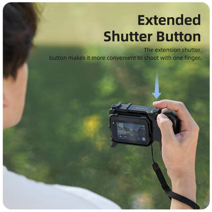 Sunnylife Street Photography Handle Ergonomic Hand Grip Quick Release Shutter Handle for Insta360 Ace Pro 2 / 1, For Insta360 Ace Pro 2 / 1 - ORIWHIZDJI & Insta360 AccessoriesInsta360 Ace SeriesSticks & Grips