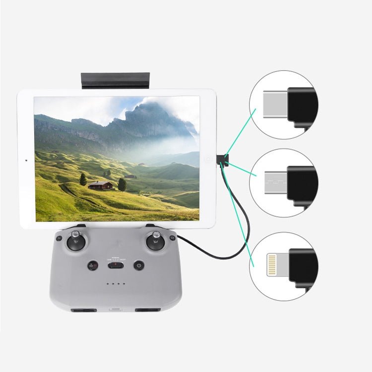 Sunnylife TY - X9304 Suitable For DJI Mavic Air 2S / DJI FPV Flight Glasses V2 / Mavic Mini2 / Osmo Pocket 2 Mobile Phone Tablet Cable, 15cm Type - C to 8 Pin Cable, 15cm Type - C to Micro USB Cable, 15cm Type - C to Type - C Cable, 30cm Type - C to 8 Pin Cable  ... - ORIWHIZDJI & Insta360 AccessoriesDJI FPV SeriesOther Accessories