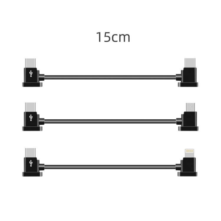 Sunnylife TY - X9304 Suitable For DJI Mavic Air 2S / DJI FPV Flight Glasses V2 / Mavic Mini2 / Osmo Pocket 2 Mobile Phone Tablet Cable, 15cm Type - C to 8 Pin Cable, 15cm Type - C to Micro USB Cable, 15cm Type - C to Type - C Cable, 30cm Type - C to 8 Pin Cable  ... - ORIWHIZDJI & Insta360 AccessoriesDJI FPV SeriesOther Accessories