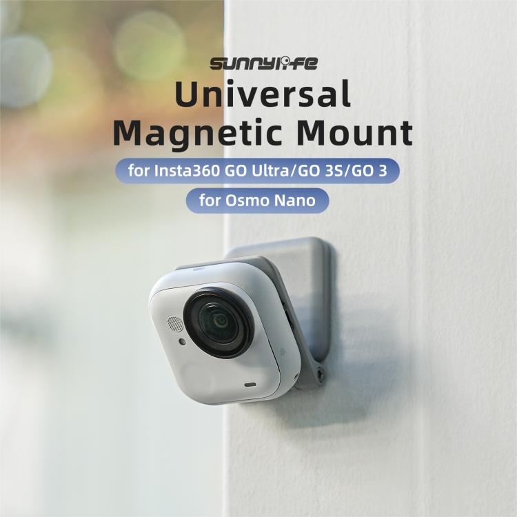 Sunnylife Universal Magnetic Mount Portable Tabletop Base Bracket Angles Adjustable 180 Rotation Holder for Mini Cameras, Universal - ORIWHIZDJI & Insta360 AccessoriesOther MountSunnylife