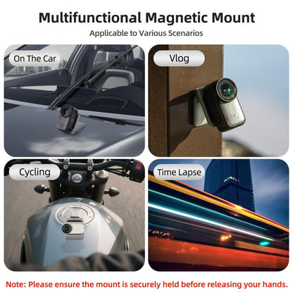 Sunnylife Universal Magnetic Mount Portable Tabletop Base Bracket Angles Adjustable 180 Rotation Holder for Mini Cameras, Universal - ORIWHIZDJI & Insta360 AccessoriesOther MountSunnylife