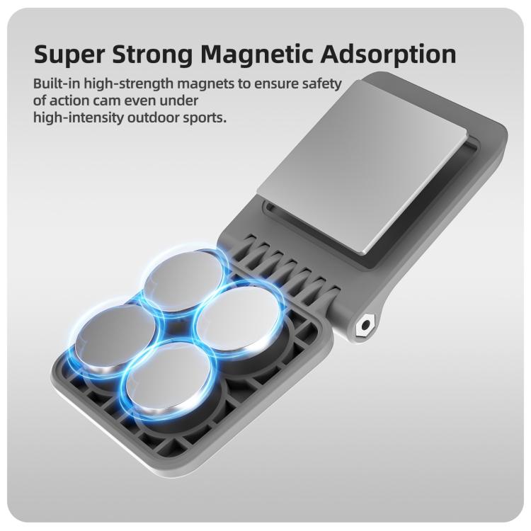 Sunnylife Universal Magnetic Mount Portable Tabletop Base Bracket Angles Adjustable 180 Rotation Holder for Mini Cameras, Universal - ORIWHIZDJI & Insta360 AccessoriesOther MountSunnylife