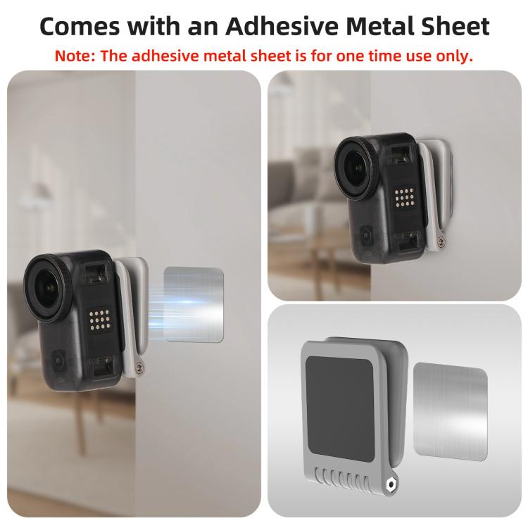 Sunnylife Universal Magnetic Mount Portable Tabletop Base Bracket Angles Adjustable 180 Rotation Holder for Mini Cameras, Universal - ORIWHIZDJI & Insta360 AccessoriesOther MountSunnylife