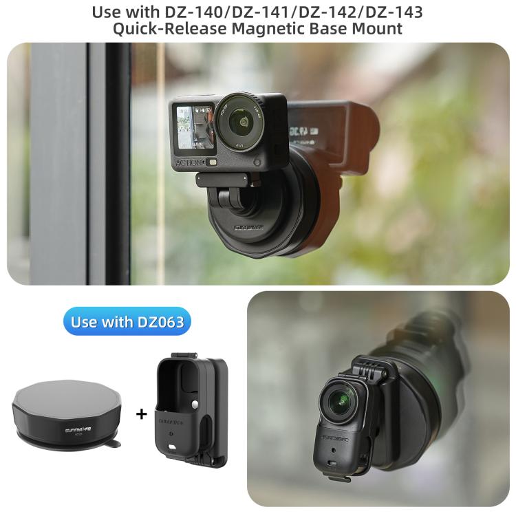 Sunnylife Universal Suction Cup Adapter Base Strong Suction Sucker for Action Camera - ORIWHIZDJI & Insta360 AccessoriesSuction Cup MountSunnylife