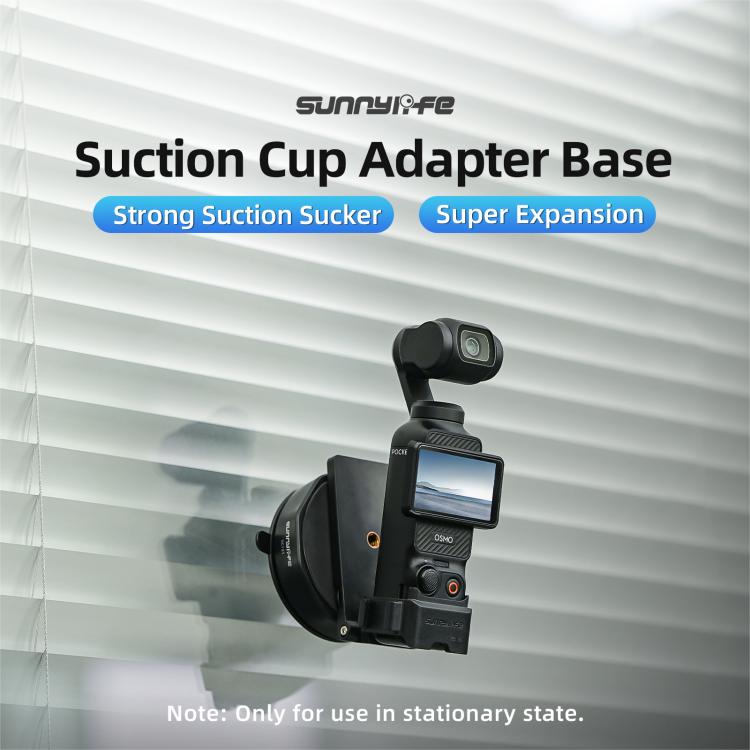 Sunnylife Universal Suction Cup Adapter Base Strong Suction Sucker for Action Camera - ORIWHIZDJI & Insta360 AccessoriesSuction Cup MountSunnylife