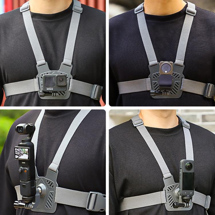 Sunnylife XD742 360 Degree Universal Sports Camera Chest Strap Mount, Universal - ORIWHIZChest BeltDJI & Insta360 AccessoriesSunnylife