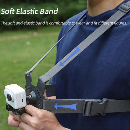 Sunnylife XD742 360 Degree Universal Sports Camera Chest Strap Mount, Universal - ORIWHIZChest BeltDJI & Insta360 AccessoriesSunnylife