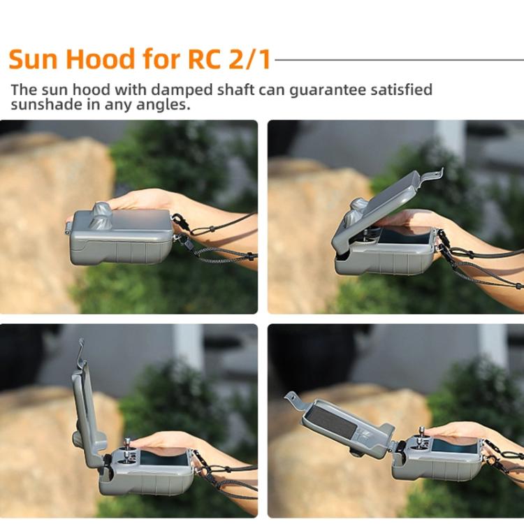 Sunnylife ZN985 Remote Control 2 In 1 Visor Storage Case, For DJI RC 2 / 1 - ORIWHIZDJI & Insta360 AccessoriesDJI Controller AccessoriesSunnylife