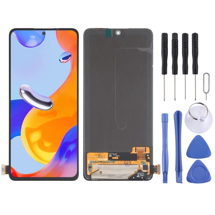 Super AMOLED Material Original LCD Screen and Digitizer Full Assembly for Xiaomi Redmi Note 11 Pro 4G / Redmi Note 11 Pro 5G / Redmi Note 11 Pro+ 5G(India) / Redmi Note 11E Pro 5G / Redmi Note 11 Pro+ 5G, For Xiaomi Redmi Note 11 Pro 4G(Super AMOLED) - ORIWHIZ