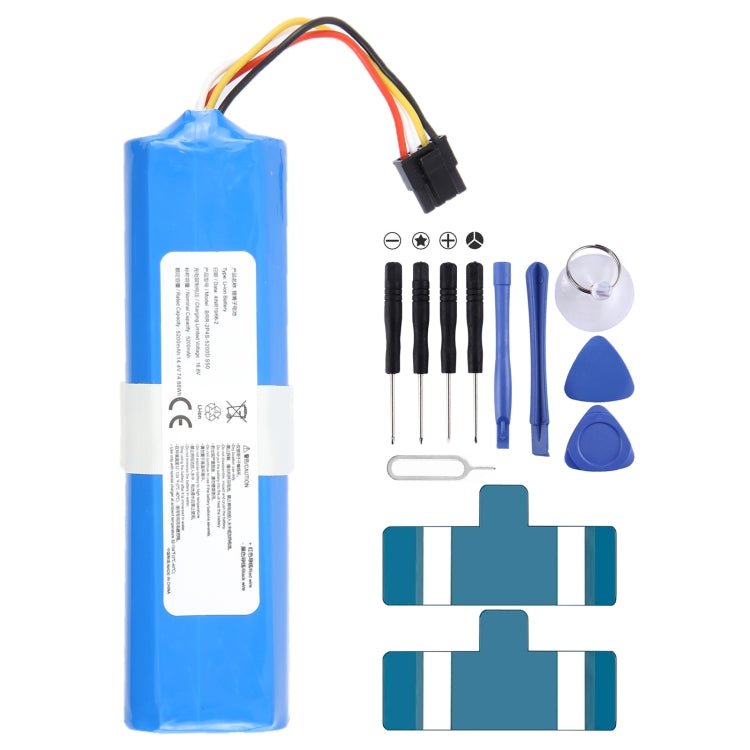 Sweeper Battery Replacement, For Xiaomi Roborock S50 S51 S55 T60 5200mAh, For Xiaomi MiJIA Puppy R30 R35 2500mAh - ORIWHIZ