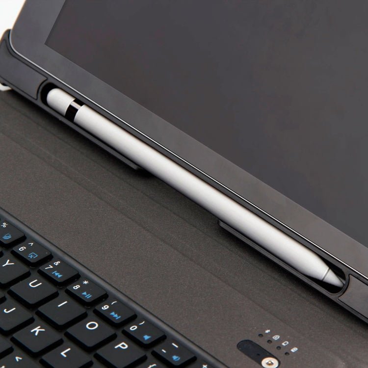 T - 201 Detachable Bluetooth 3.0 Ultra - thin Keyboard + Lambskin Texture Leather Tablet Case for iPad Air / Air 2 / iPad Pro 9.7 inch, Support Multi - angle Adjustment, T - 201 - ORIWHIZApple AccessoriesiPad KeyboardiPad Keyboard For iPad Pro