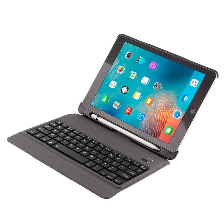 T - 201 Detachable Bluetooth 3.0 Ultra - thin Keyboard + Lambskin Texture Leather Tablet Case for iPad Air / Air 2 / iPad Pro 9.7 inch, Support Multi - angle Adjustment, T - 201 - ORIWHIZApple AccessoriesiPad KeyboardiPad Keyboard For iPad Pro