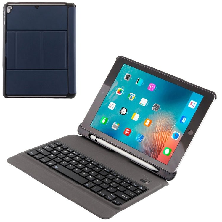 T - 201 Detachable Bluetooth 3.0 Ultra - thin Keyboard + Lambskin Texture Leather Tablet Case for iPad Air / Air 2 / iPad Pro 9.7 inch, Support Multi - angle Adjustment, T - 201 - ORIWHIZApple AccessoriesiPad KeyboardiPad Keyboard For iPad Pro