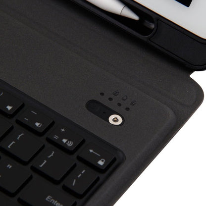 T - 201D Detachable Bluetooth 3.0 Ultra - thin Keyboard + Lambskin Texture Leather Tablet Case for iPad Air / Air 2 / iPad Pro 9.7 inch, Support Multi - angle Adjustment / Backlight, T - 201D - ORIWHIZApple AccessoriesiPad KeyboardiPad Keyboard For iPad Pro