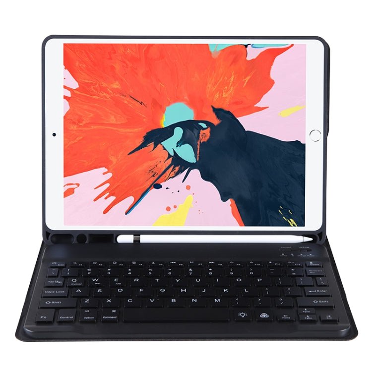 T07BB For iPad 9.7 inch / iPad Pro 9.7 inch / iPad Air 2 / Air (2018 & 2017) TPU Candy Color Ultra - thin Bluetooth Keyboard Protective Case with Stand & Pen Slot, For iPad 9.7 inch - ORIWHIZApple AccessoriesiPad KeyboardiPad Keyboard Universal