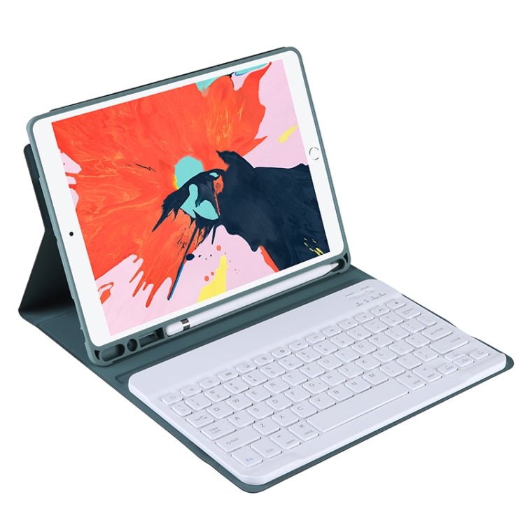 T07BB For iPad 9.7 inch / iPad Pro 9.7 inch / iPad Air 2 / Air (2018 & 2017) TPU Candy Color Ultra - thin Bluetooth Keyboard Protective Case with Stand & Pen Slot, For iPad 9.7 inch - ORIWHIZApple AccessoriesiPad KeyboardiPad Keyboard Universal