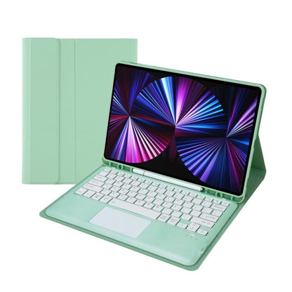 T12B - A Detachable Touch Pad Bluetooth Keyboard Leather Tablet Case, For iPad Air 13 2025 / 2024 / Pro 12.9 inch 2021/2020/2018 - ORIWHIZApple AccessoriesiPad KeyboardiPad Keyboard For iPad Pro