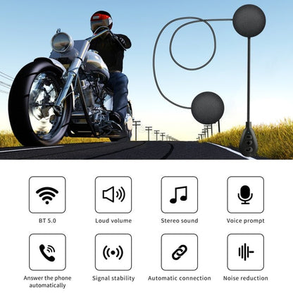 T6 Motorcycle Helmet Bluetooth V5.0 Headset, T6 - ORIWHIZConsumer ElectronicsMotorcycle Walkie TalkieWalkie Talkie
