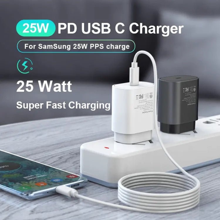 TA800 PD / PPS 25W Type - C Port Charger for Samsung, EU Plug, EU Plug - ORIWHIZ