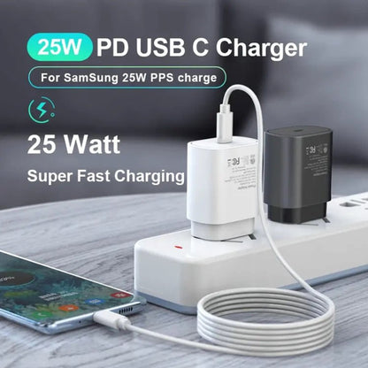 TA800 PD / PPS 25W Type - C Port Charger for Samsung, EU Plug, EU Plug - ORIWHIZ