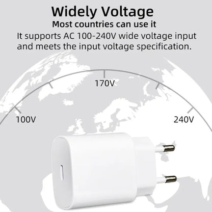 TA800 PD / PPS 25W Type - C Port Charger for Samsung, EU Plug, EU Plug - ORIWHIZ