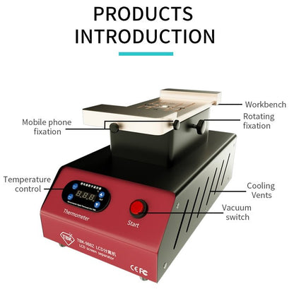 TBK - 988Z 7 inch Mobile Phone LCD Separation Built - in Pump Vacuum Manual Separator, TBK - 988Z - ORIWHIZ