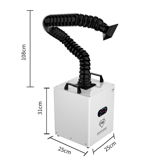 TBK618 220V Soldering Fume Extractor Industrial Soldering Iron Fume Laser Marking Fume Extractor Mobile Purifying Smoke Apparatus, TBK - 618 - ORIWHIZ