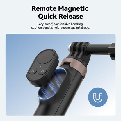TELESIN Bluetooth Remote Control Selfie Stick Tripod For Action Cameras And Smartphones - ORIWHIZDJI & Insta360 AccessoriesExtendable PoleTELESIN