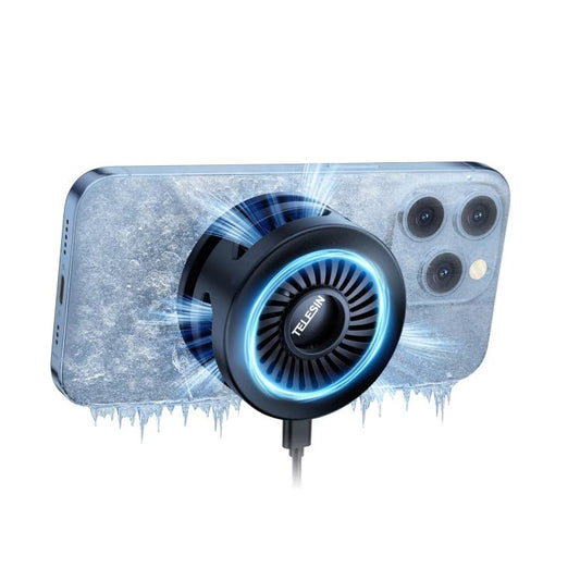 TELESIN Magnetic Phone Cooler Radiator For Live Streaming, With Wireless Charging, Without Wireless Charging - ORIWHIZApple AccessoriesCooling Fan RadiatorGaming Accessories