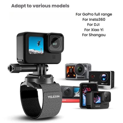 TELESIN Sports Camera Wrist Strap Steering Wrist Mount Strap - ORIWHIZDJI & Insta360 AccessoriesTELESINUniversal Chest & Head Belt