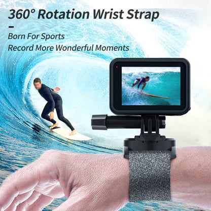 TELESIN Sports Camera Wrist Strap Steering Wrist Mount Strap - ORIWHIZDJI & Insta360 AccessoriesTELESINUniversal Chest & Head Belt