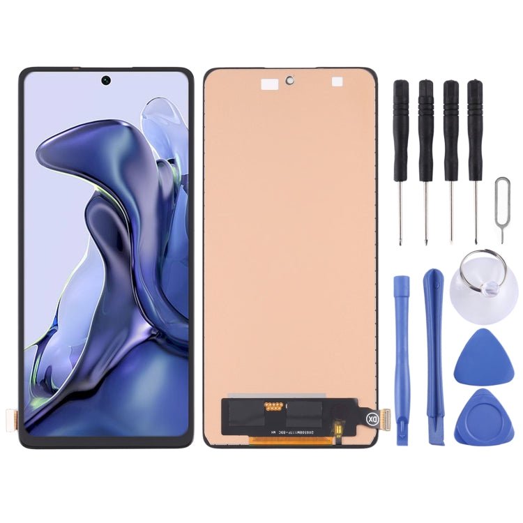 TFT Material LCD Screen and Digitizer Full Assembly for Xiaomi 11T, For Xiaomi 11T(TFT) - ORIWHIZ