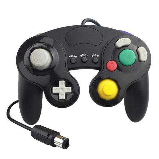 Three - point Decorative Strip Wired Game Handle Controller for Nintendo NGC, For Nintendo NGC(Black), For Nintendo NGC(Black+green), For Nintendo NGC(Black Blue), For Nintendo NGC(Baby Blue + Purple), For Nintendo NGC(Black Red)�������������������������... - ORIWHIZNintendo AccessoriesNintendo Accessories GamepadsToys & Hobbies