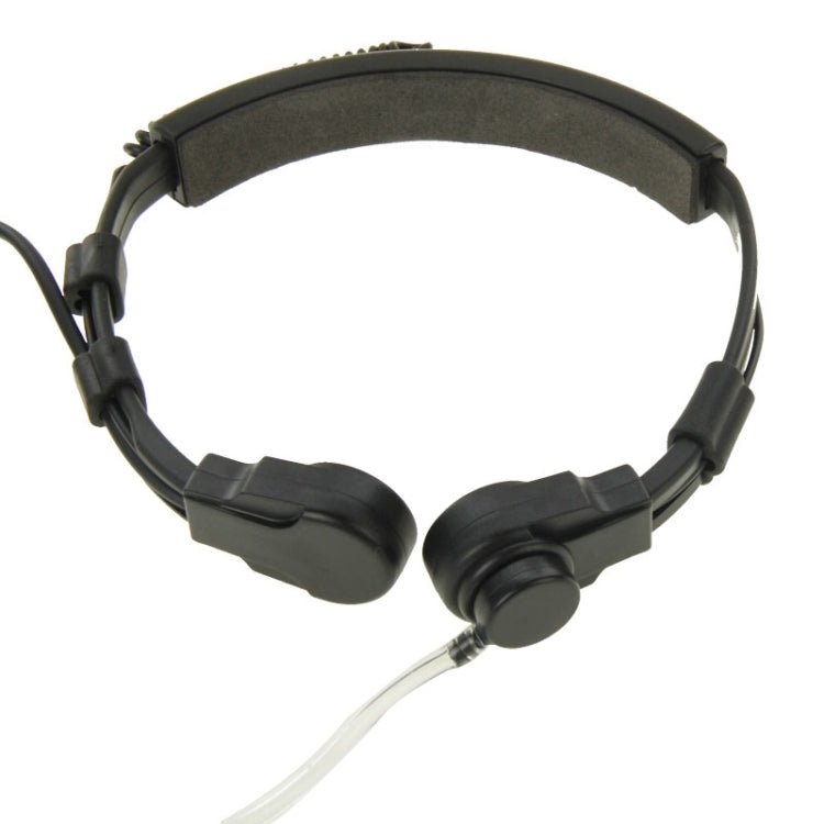 Throat control Transceiver Earpiece Headset for Walkie Talkies, 3.5mm + 2.5mm Plug - ORIWHIZConsumer ElectronicsWalkie TalkieWalkie Talkie Microphones & Headsets
