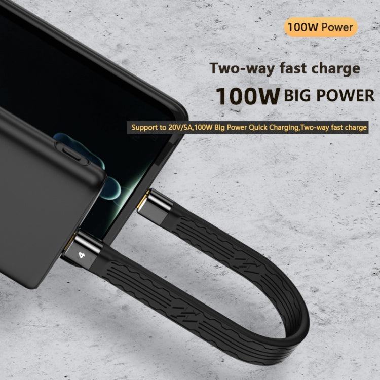 Thunderbolt 4 USB - C / Type - C Male to Male PD 100W Charge FPC Data Cable, 13cm, 22cm - ORIWHIZ