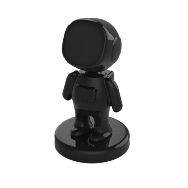 TOPFREE Astronaut Car Bracket Magnetic Adhesive Paste Navigation Car Phone Bracket, White, Black - ORIWHIZ