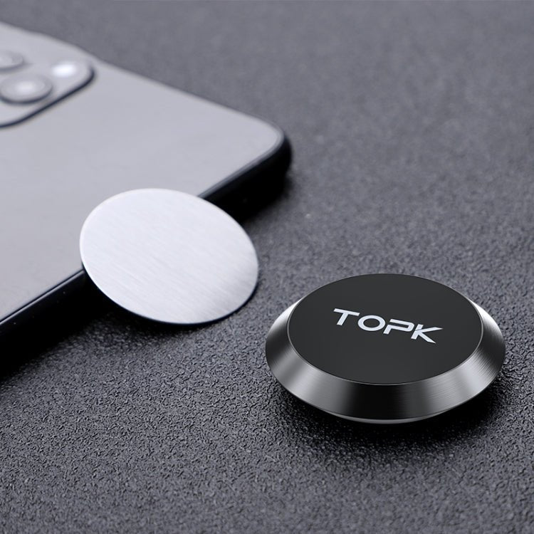 TOPK D21 Car Mobile Phone Holder Magnetic Universal In - car Phone Holder Stand, D21 - ORIWHIZ