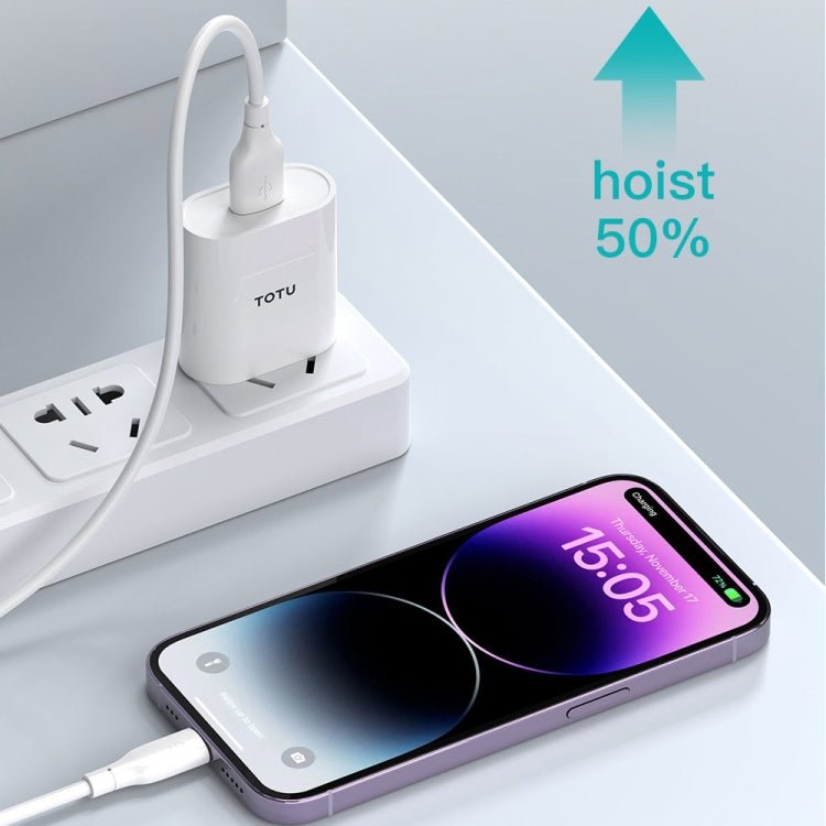 TOTU CB - 3 Series USB to USB - C / Type - C Fast Charge Data Cable, USB to USB - C / Type - C - ORIWHIZ