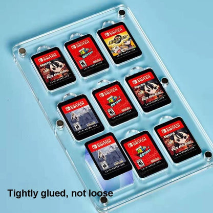 Transparent Crystal Magnetic Game Card Storage Box For Switch, 9 Grid, 14 Grid, 27 Grid - ORIWHIZNintendo AccessoriesNintendo Accessories CasesToys & Hobbies