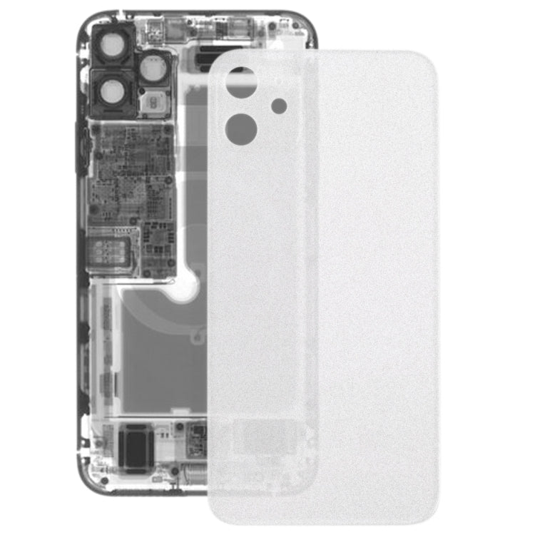 Transparent Frosted Glass Battery Back Cover for iPhone 11, For iPhone 11 - ORIWHIZ