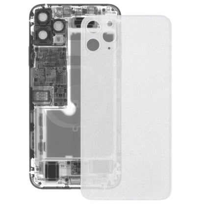 Transparent Frosted Glass Battery Back Cover for iPhone 11 Pro Max, For iPhone 11 Pro Max - ORIWHIZ