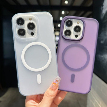 Transparent TPU Hybrid PC Magsafe Phone Case, For iPhone 12, For iPhone 12 Pro Max, For iPhone 12 Pro, For iPhone 11 Pro Max, For iPhone 11 - ORIWHIZApple AccessoriesiPhone 12 Pro Max CasesMore iPhone Cases
