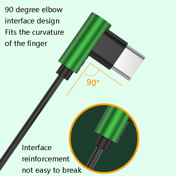 TS902 Metal In - Ear USB - C / Type - C Game Earphone, Cable Length: 1.2m, Red, Green, Black, Silver Gray - ORIWHIZ
