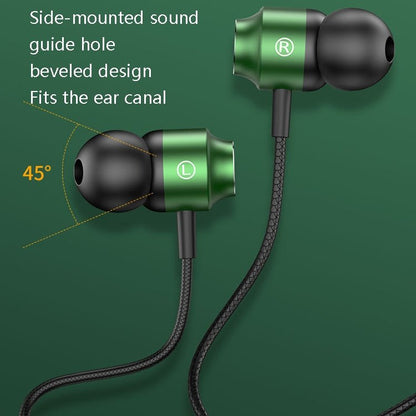 TS902 Metal In - Ear USB - C / Type - C Game Earphone, Cable Length: 1.2m, Red, Green, Black, Silver Gray - ORIWHIZ