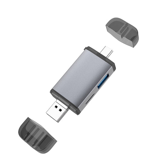 Typce - C+USB+Micro USB OTG Card Reader - ORIWHIZ